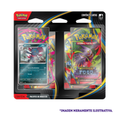 Blister Quádruplo - Megaevolução 2 Fogo Fantasmagórico Weavile - Pokémon TCG - MoxLand